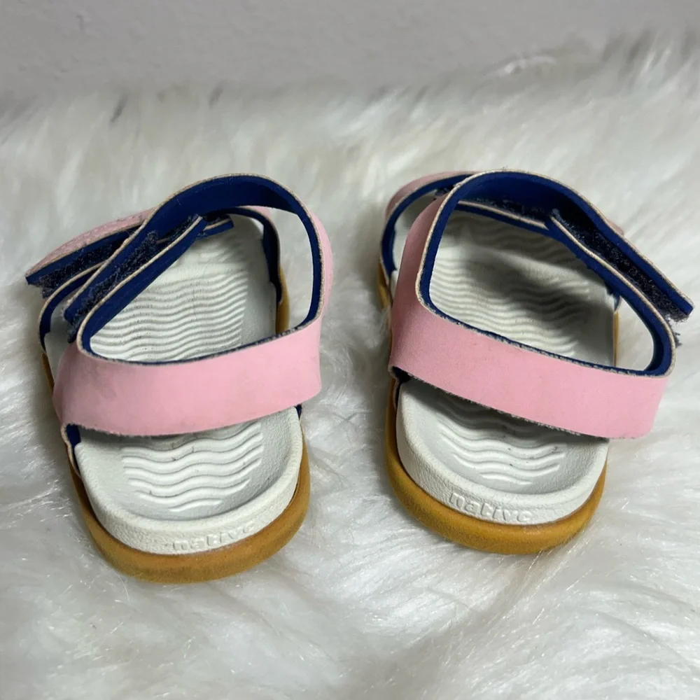 Charley Princess Pink/White Sandals Size 5